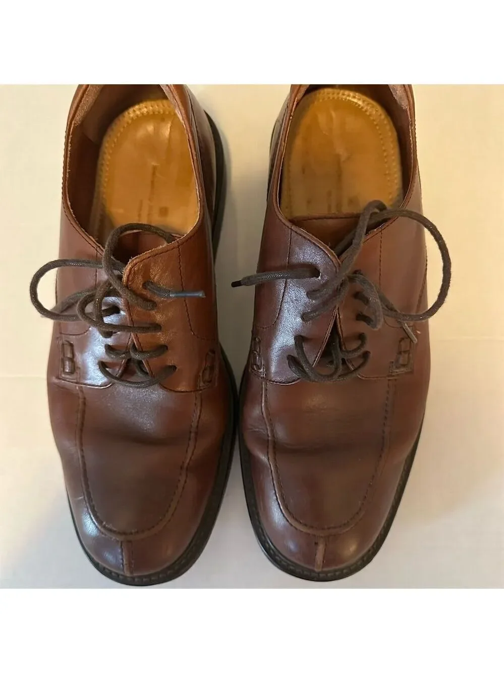 Florsheim Men's Brown Leather Lace-Up Oxford Dress Shoes Size 10M